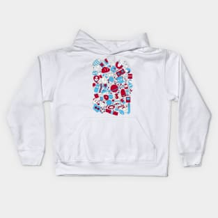 Doodles Explosion Kids Hoodie